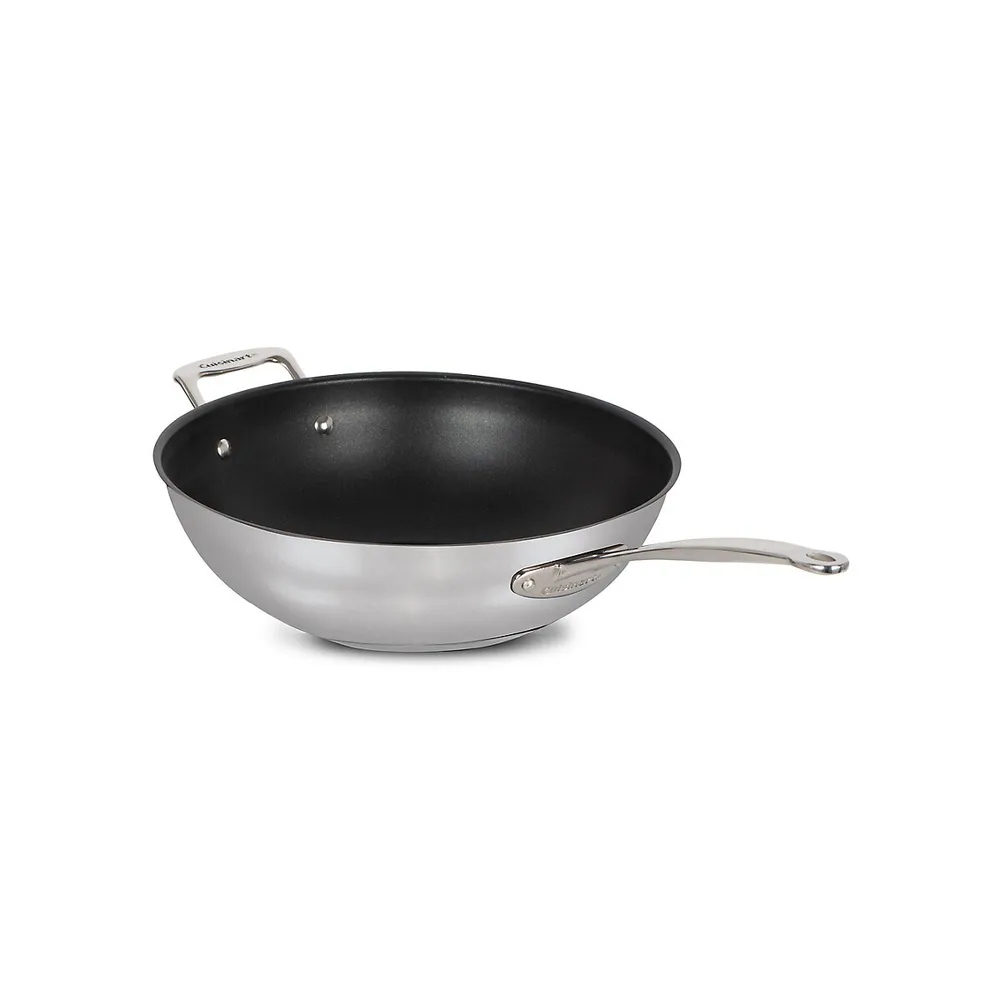 Style Collection 12-Inch Non-Stick Helper-Handle Wok