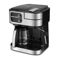 Coffee Maker, 4 Cup, Black, Steel, Brentwood TS-213BK