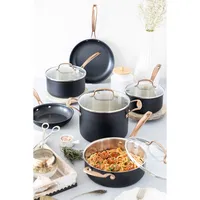 Metal Expressions 10-Piece Stainless Steel Cookware Set