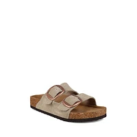Sandales à plateforme en cuir 2 brides Sunburst