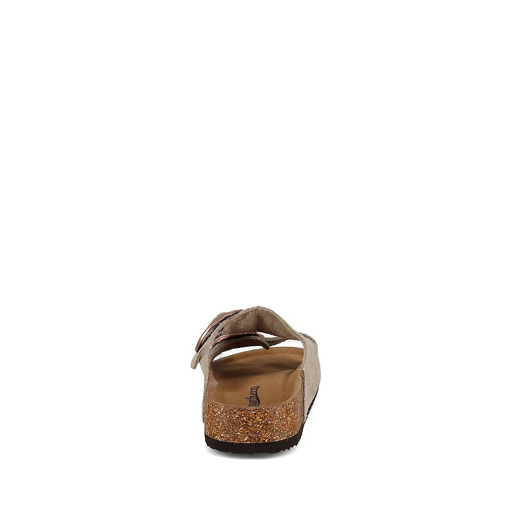 Sandales à plateforme en cuir 2 brides Sunburst