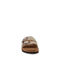 Sandales à plateforme en cuir 2 brides Sunburst