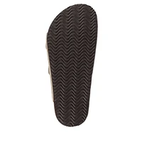 Sandales à plateforme en cuir 2 brides Sunburst
