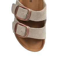 Sandales à plateforme en cuir 2 brides Sunburst