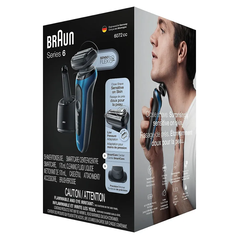 Braun Series 6 Electric Razor Grooming Kit