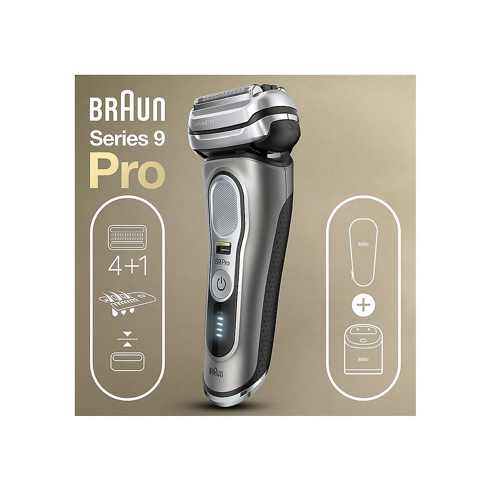 Rasoir pour peau sèche ou humide 4+1 Series 9 Pro pour homme