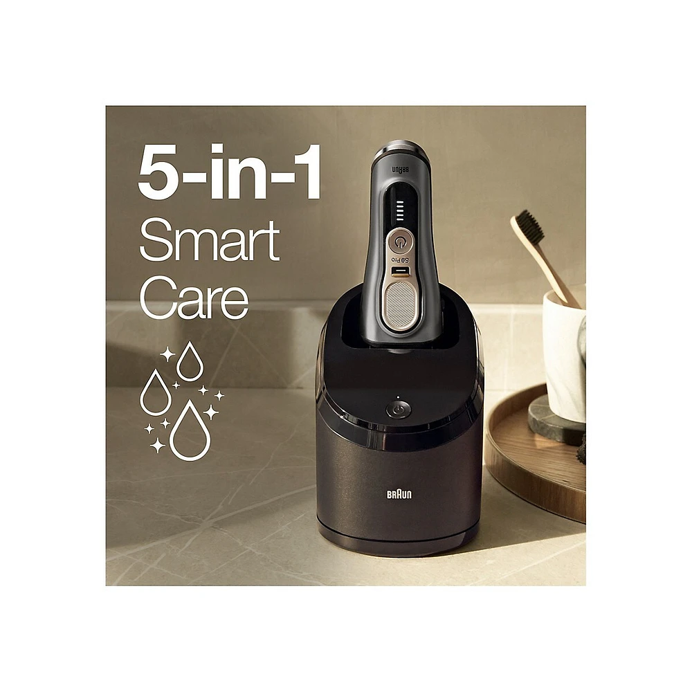 Rasoir pour peau sèche ou humide 4+1 Series 9 Pro pour homme