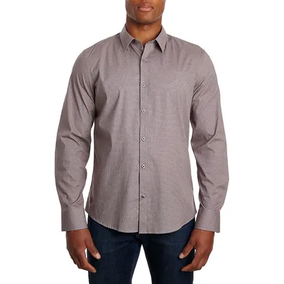 Dotted Brushed Twill Shirt