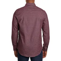 Checkered Mini Corduroy Shirt