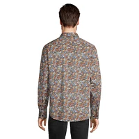 Floral Stretch Shirt