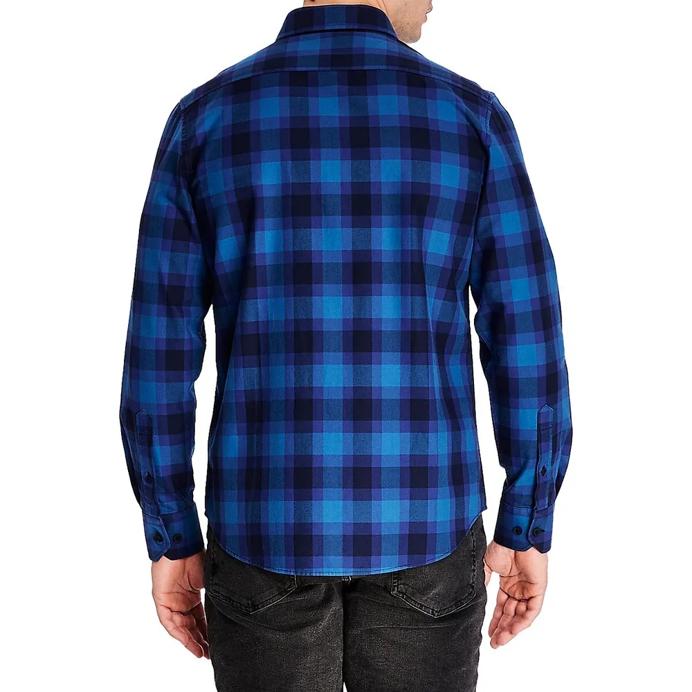 Yarn-Dyed Flannel Shirt