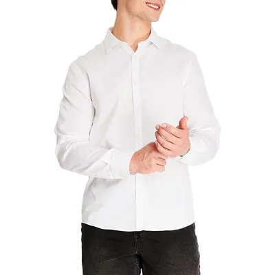 Cotton-Blend Shirt