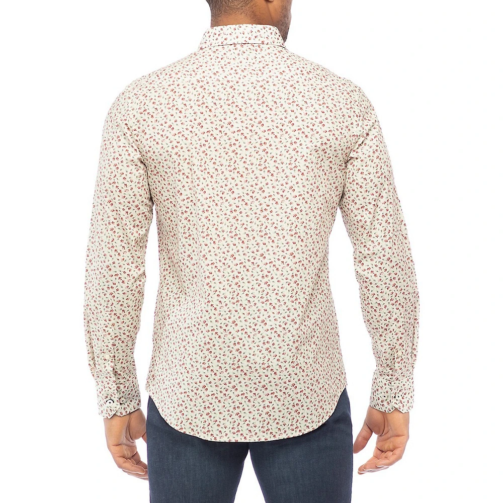 Floral Modern-Fit Shirt