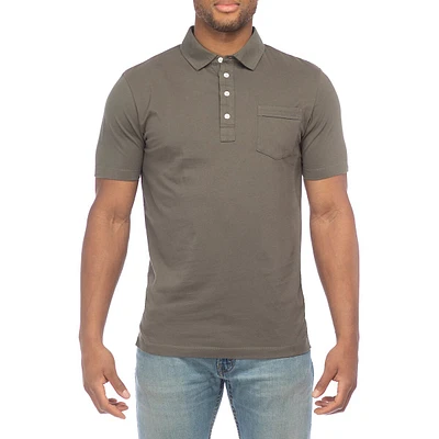 Modern-Fit Knit Polo Shirt