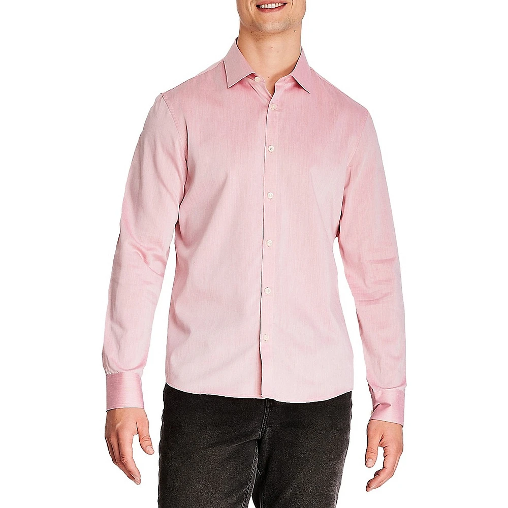 Modern-Fit Casual Shirt