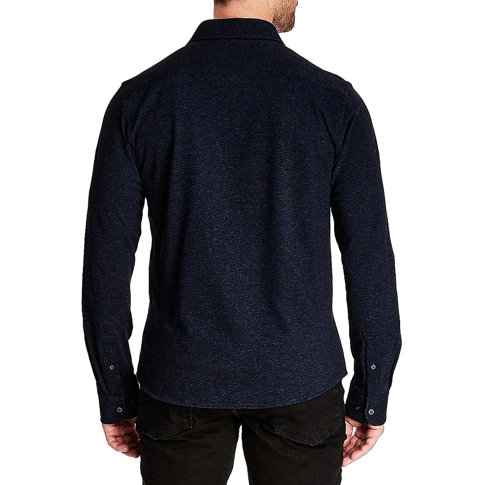 Modern-Fit Piqué Knit Shirt