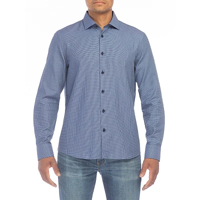 Mini Jacquard Twill Shirt