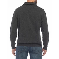 Modern-Fit Long-Sleeve Touch of Wool Polo Shirt