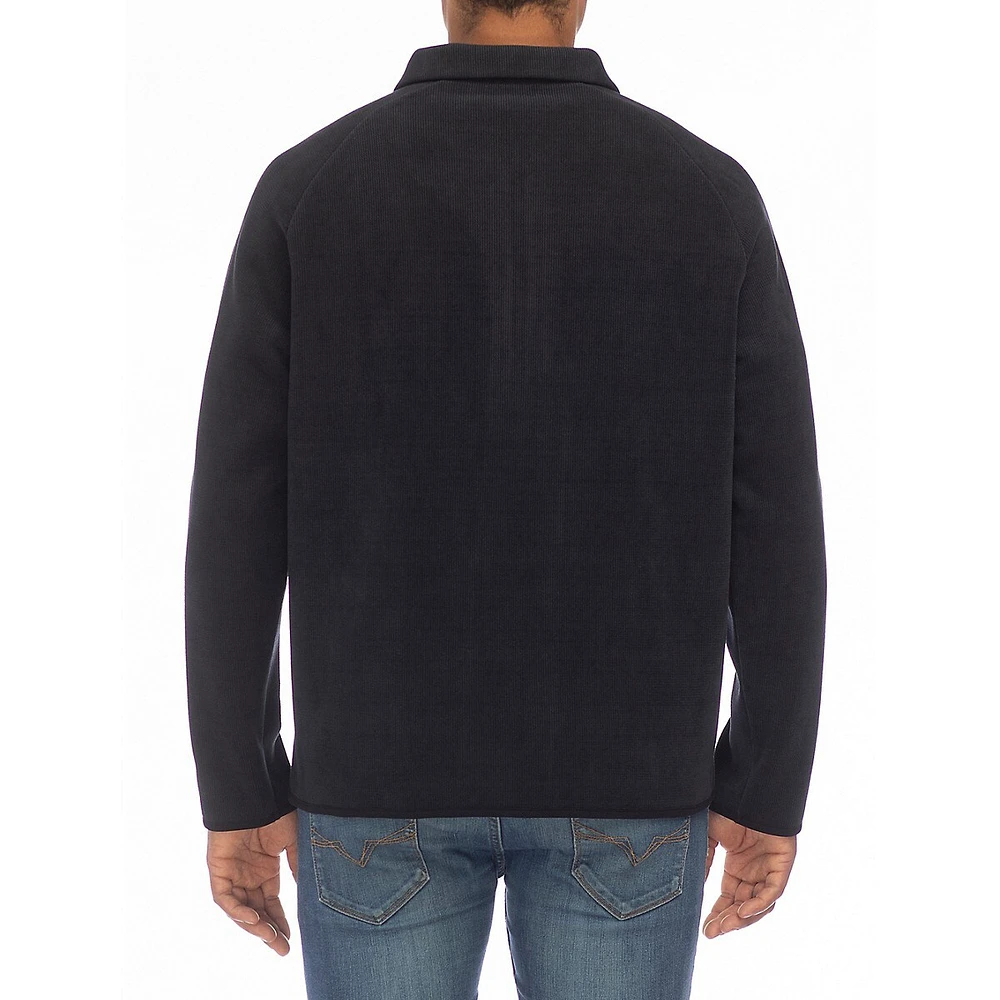 Mockneck Half-Zip Shirt