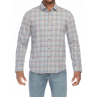 Plaid Flannel Modern-Fit Shirt