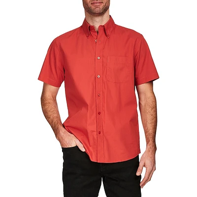 Short-Sleeve Poplin Shirt