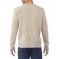 Modern-Fit Marled-Knit Sweater