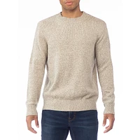 Modern-Fit Marled-Knit Sweater