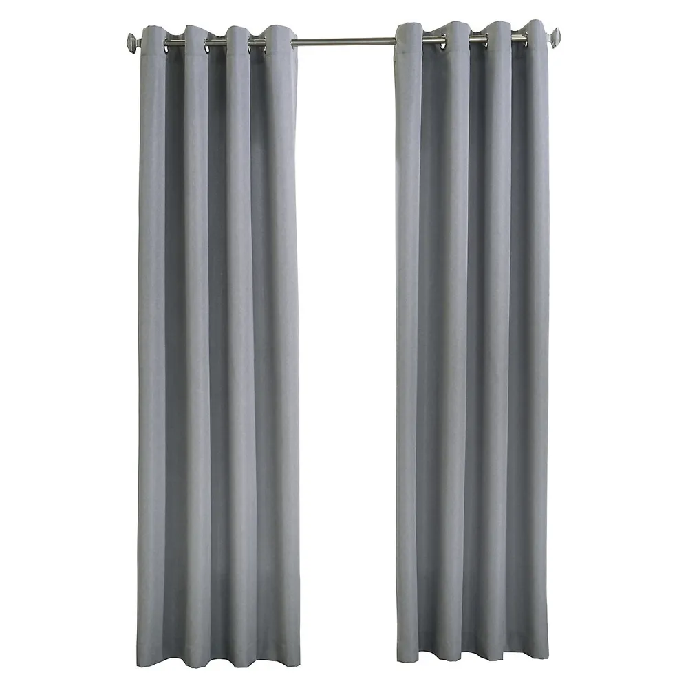 Micah Light-Filtering Grommet Curtain Panel