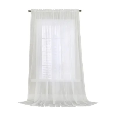 Victor Sheer Smooth Grommet Curtain Panel