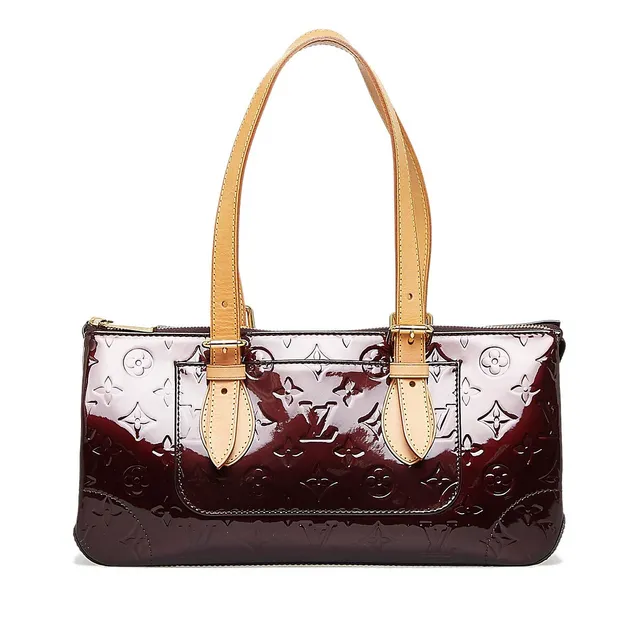 Louis Vuitton Purple Amarante Monogram Vernis Brentwood Tote Louis Vuitton