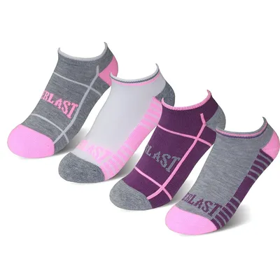 Everlast Girls Noshow Socks 8-pack