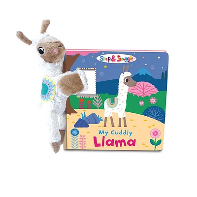 Snap & Snuggle My Cuddly Llama Book
