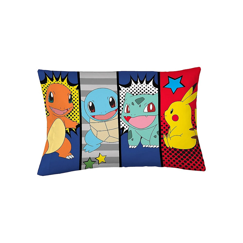 Kid's Pokemon Comics 4-Piece Twin Bed In A Bag