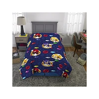 Kid's Sonic Sega Rolling Rings 4-Piece Twin Bed In A Bag