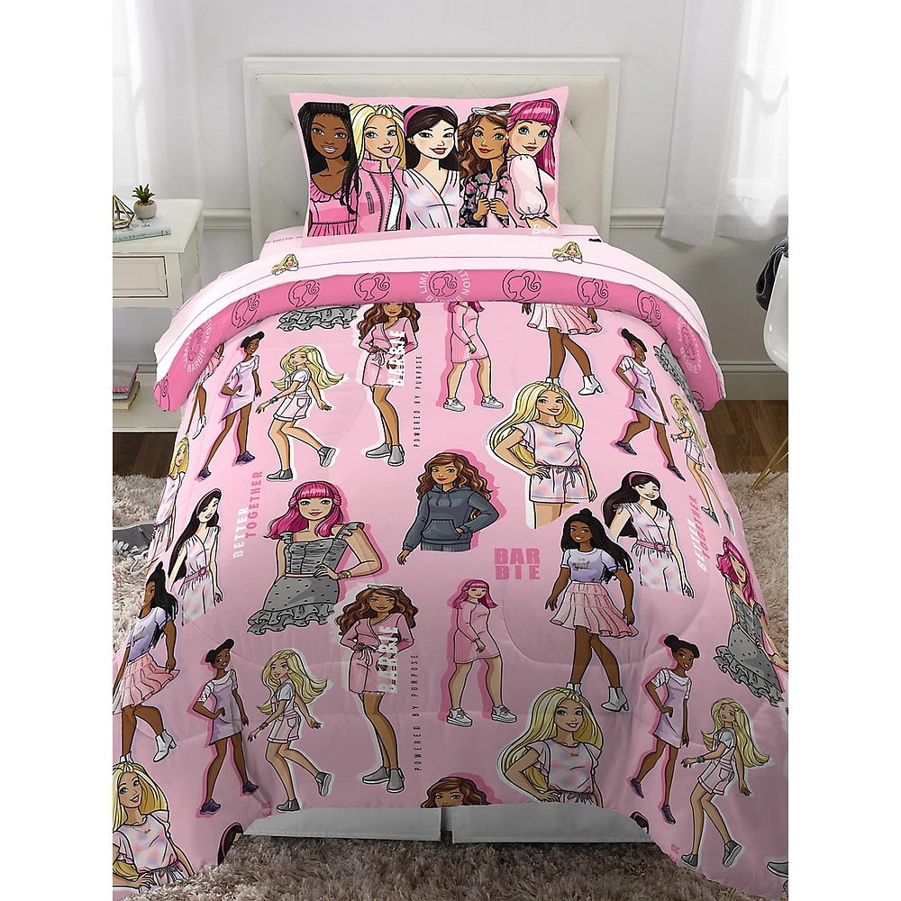 Kid's Own Your Unique 4-Piece Comforter Bed-In-A-Bag