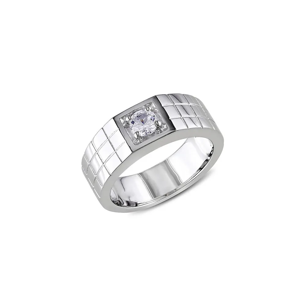 Men's Sterling Silver Ring