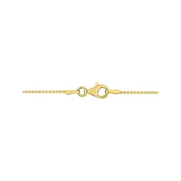 18K Goldplated Sterling Silver Ball Chain Bracelet - 9-Inch