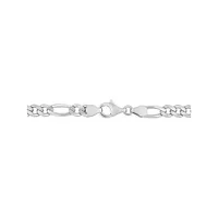 Sterling Silver Figaro Chain Anklet