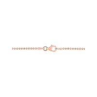 18K Rose Goldplated Sterling Silver Ball Chain Necklace - 18-Inch