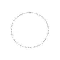 Sterling Silver Twisted Rolo Chain Necklace - 30-Inch