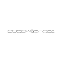 Sterling Silver Twisted Rolo Chain Necklace - 30-Inch