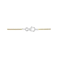 18K Goldplated Sterling Silver Ball Station Chain Necklace - 16-Inch x 6MM