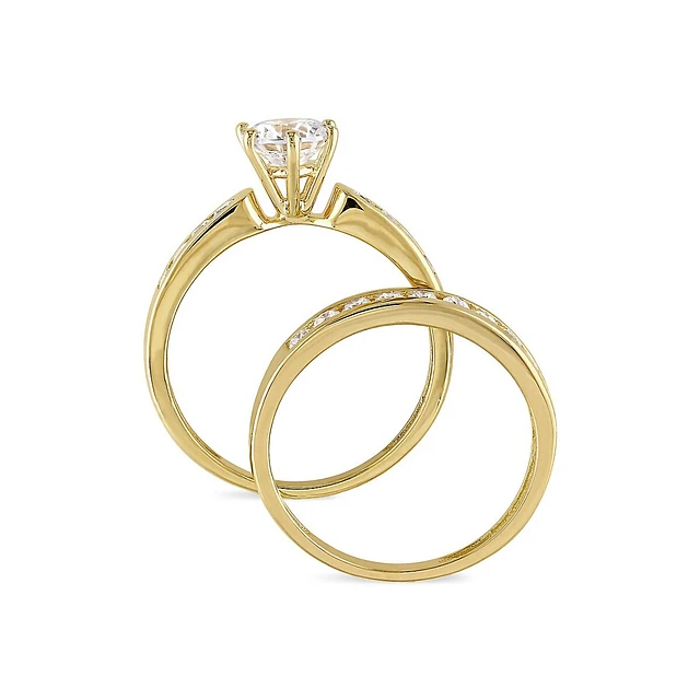 2.00 CT. T.W. Diamond Bridal Set in 14K Gold