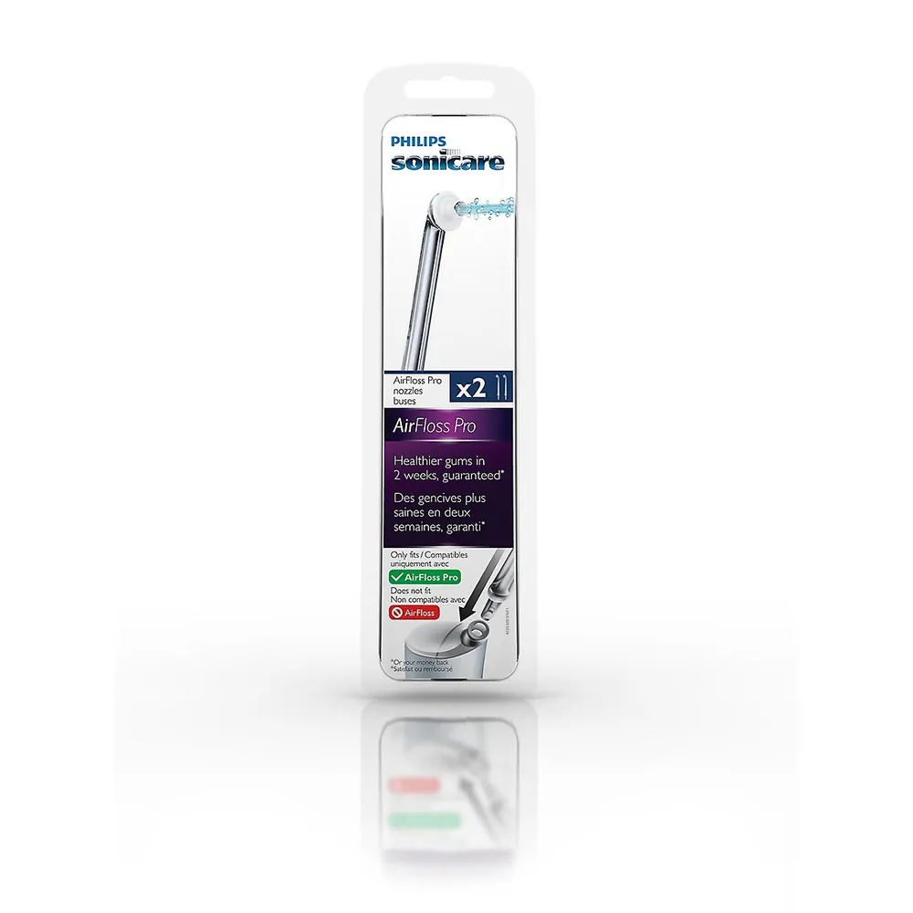 Buses de rechange AirFloss Pro, paquet de deux