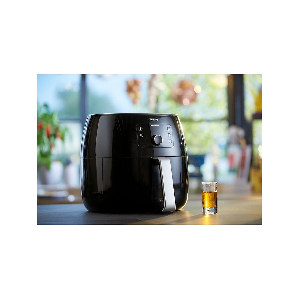 Friteuse à air chaud Premium TwinTurbo XXL avec technologie Fat Removal HD9654/96 HD9654/96