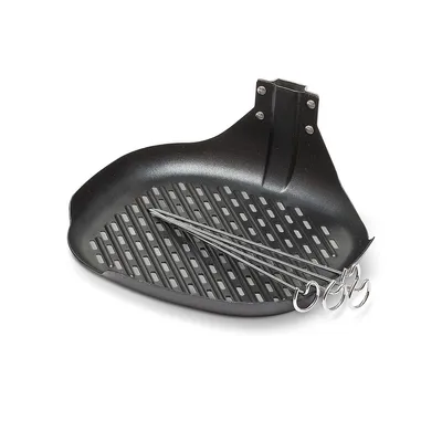 Airfryer Accessory Non-Stick Grill Pan & Skewer Set