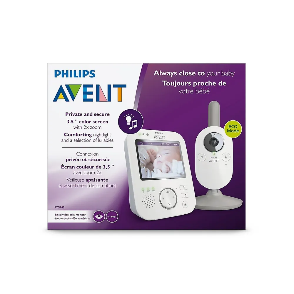 Philips Avent Moniteur vidéo numérique pour bébé