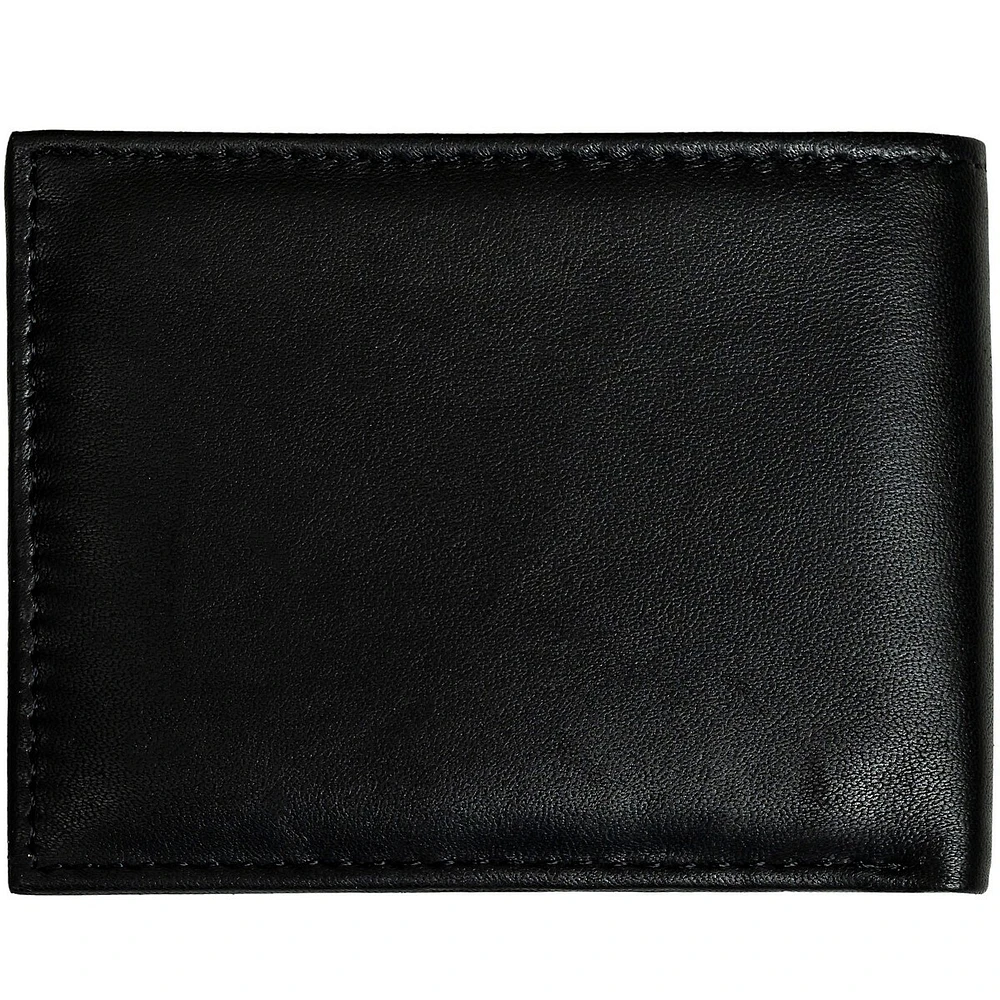 Classic Collection Genuine Leather Rfid Blocking Center-wing Wallet In Gift Box
