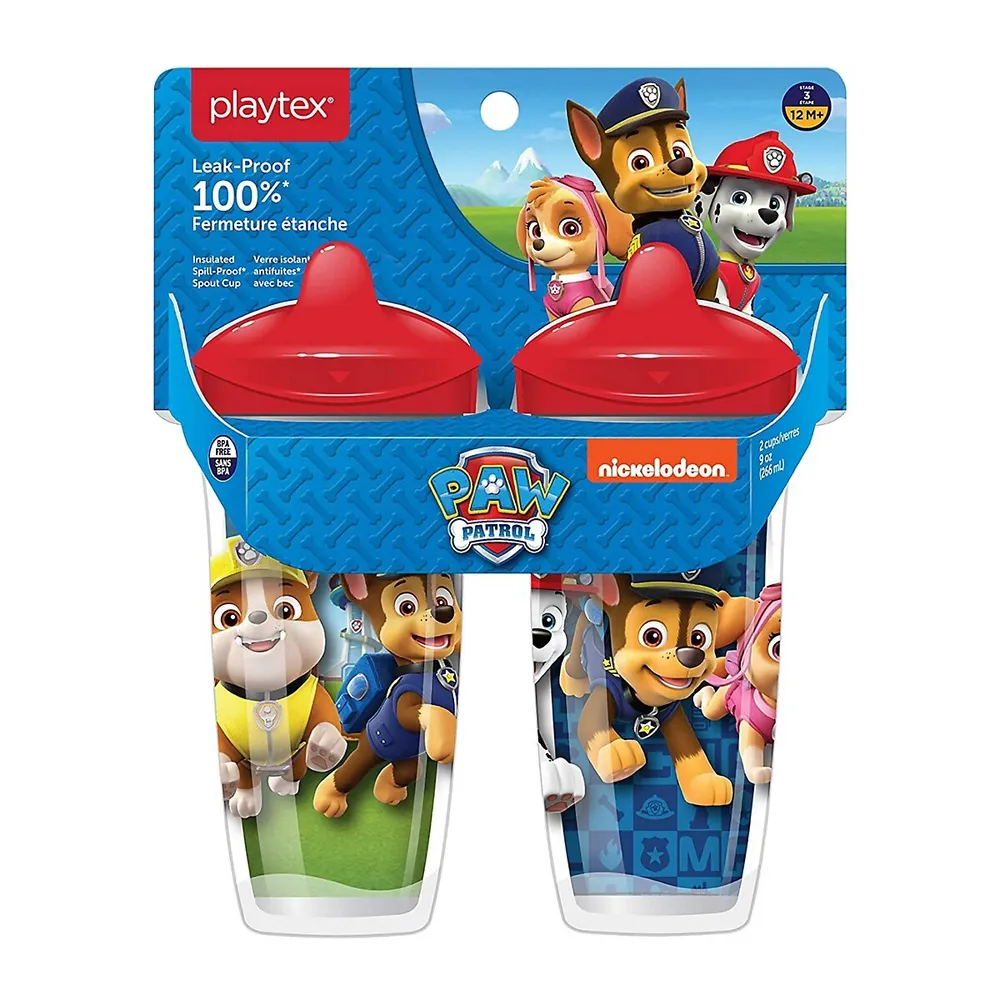 Kid's Stage-3 Paw Patrol Spout Cup 2-Pack