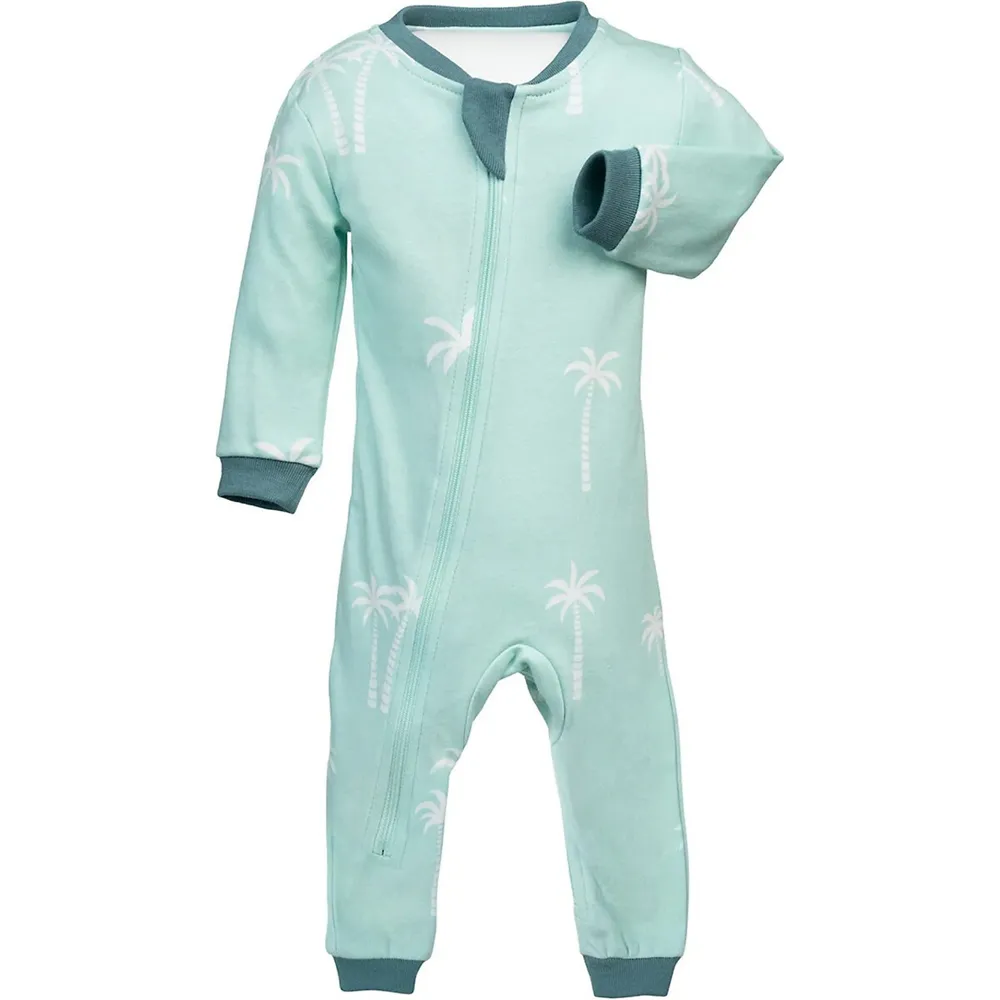 Toronto Blue Jays Snugabye Baby One Piece Zipper Sleeper Pajamas
